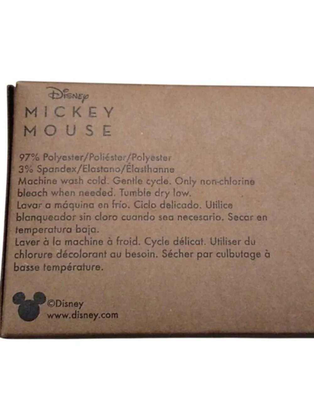Boxed Disney Mickey + Friends Size 6-12 socks, 6 pairs